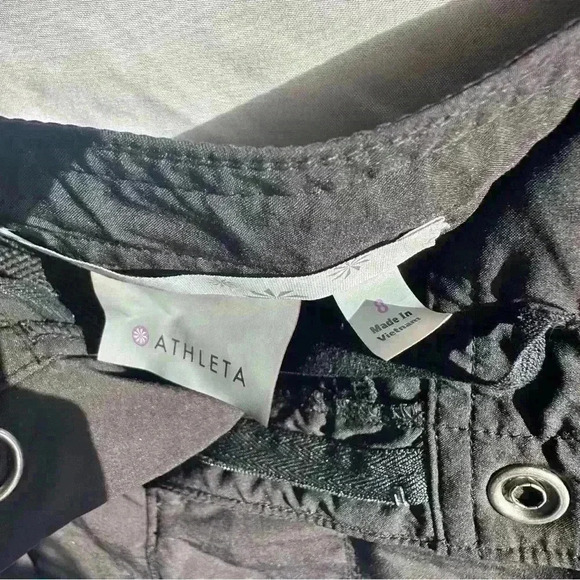 Athleta Black Athletic Shorts - Picture 3 of 3